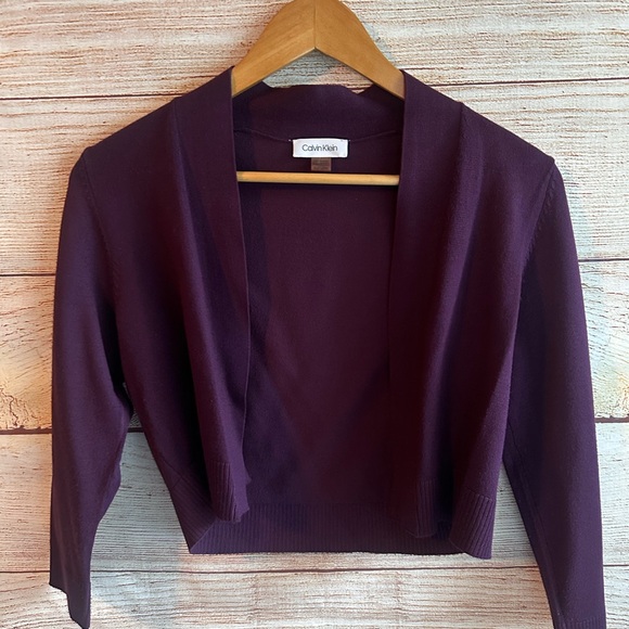 Calvin Klein Sweaters - Calvin Klein Deep Purple Knitwear